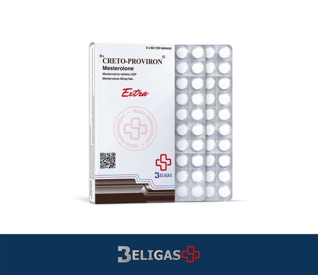 Proviron (Mesterolone) Beligas 100 tabs 20mg/tab