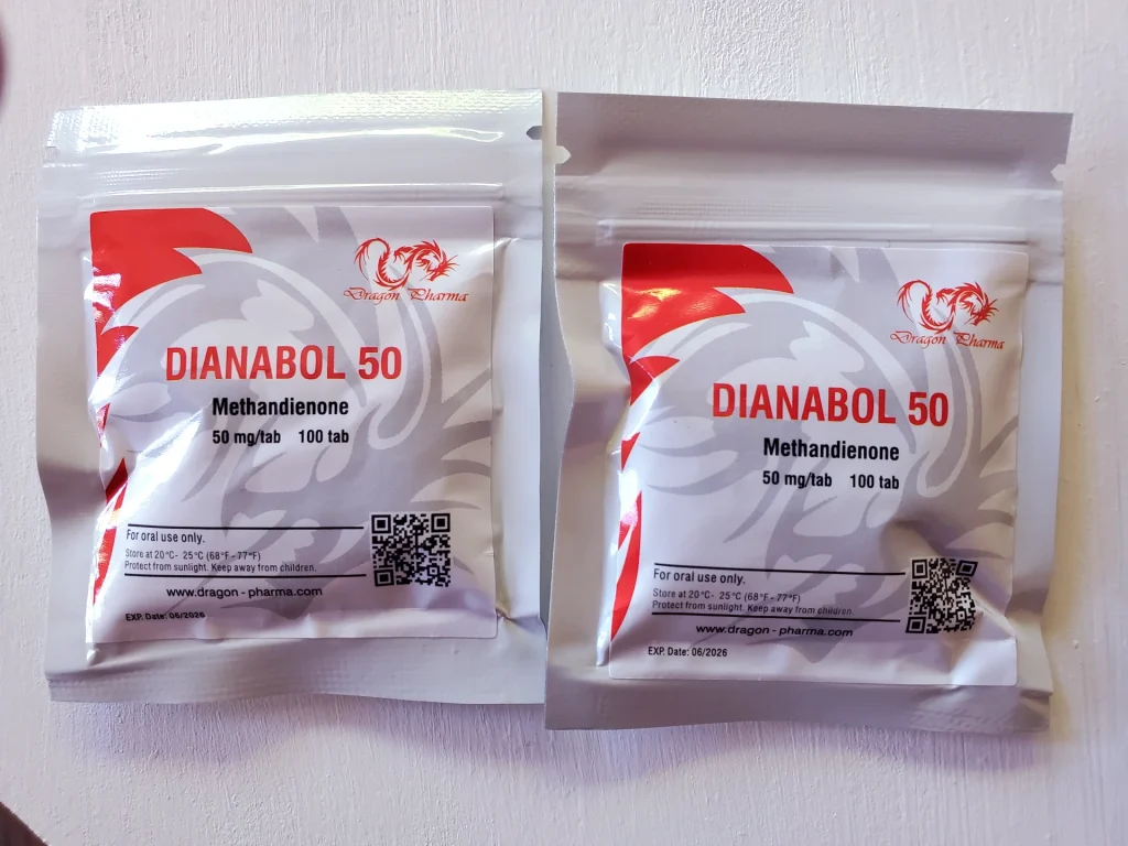 Dianabol 50mg tablets by Dragon Pharma