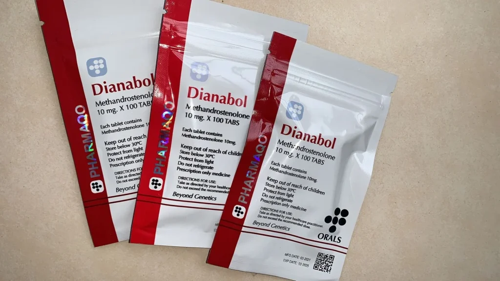 Dianabol (methandrostenolone) 10mg tablets by pharmaqo labs