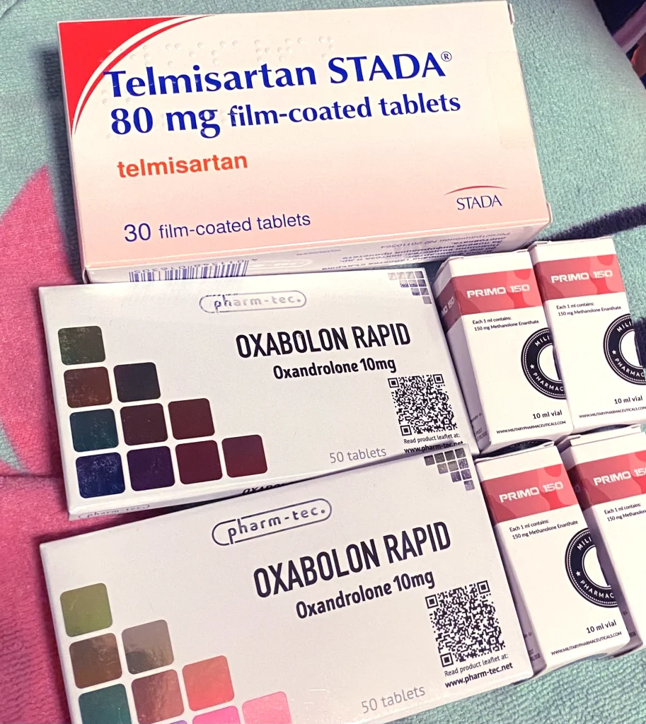 Oxabolon (Anavar) and Testosterone pictures