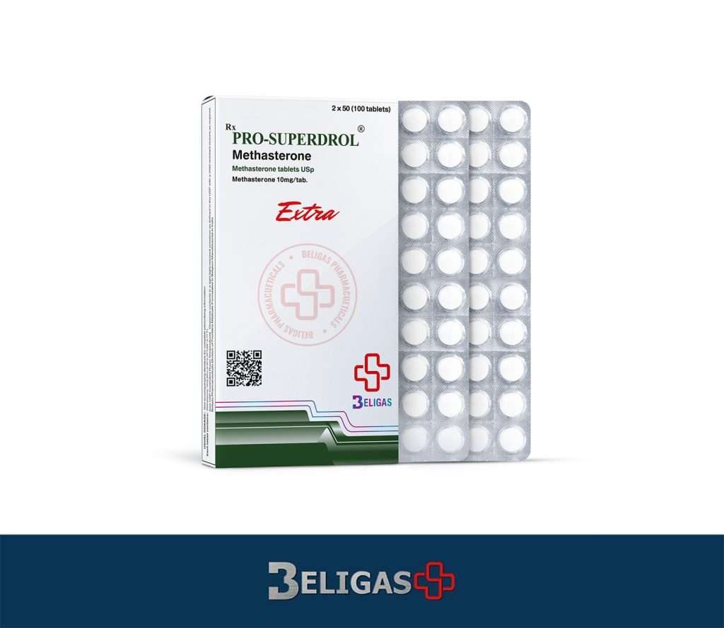 Superdrol (Methasterone) Beligas 100tabs 10mg/tab