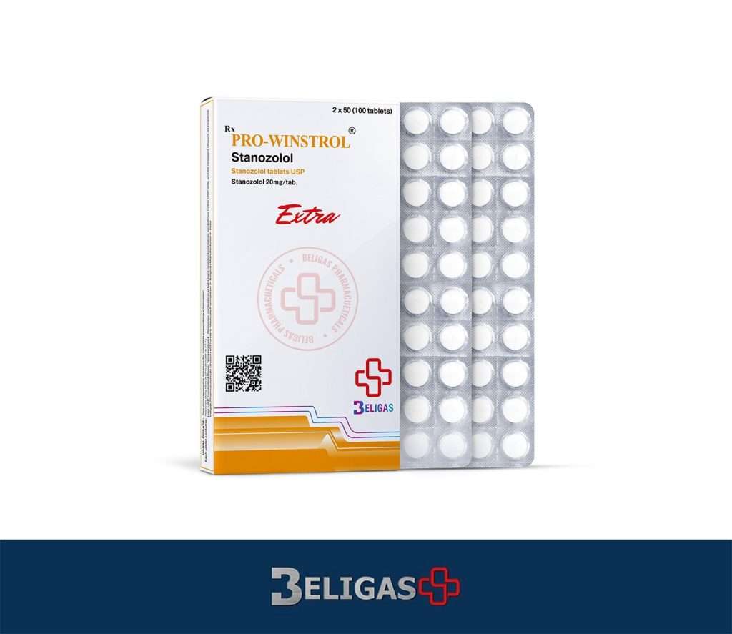 Winstrol (Stanozolol) Beligas 100 tabs 20mg/tab