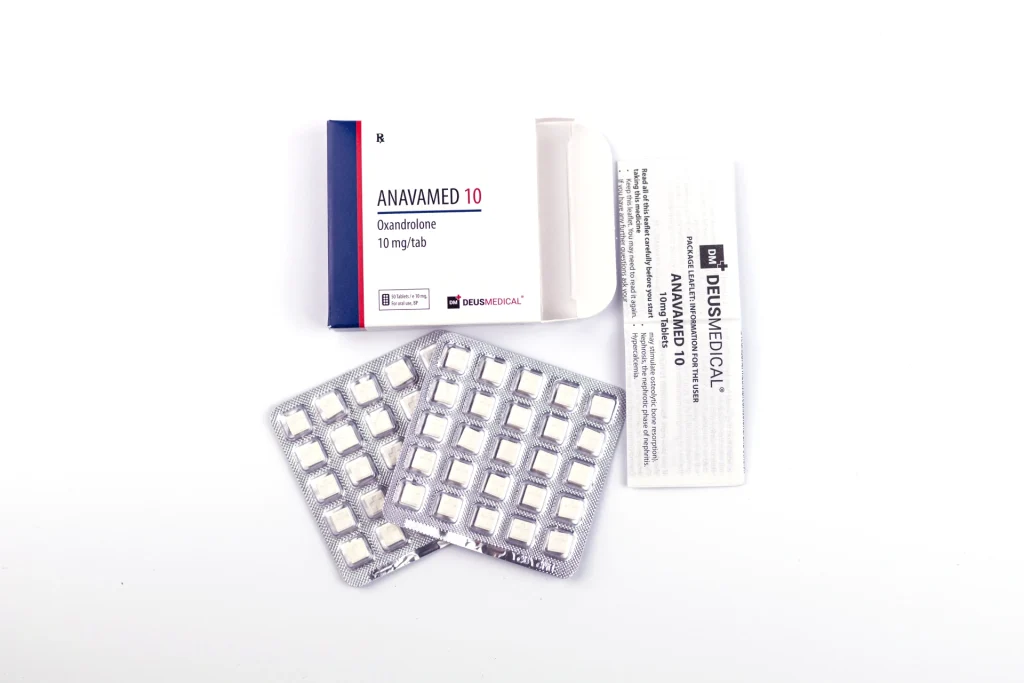 anavamed (Oxandrolone) tablets from DEUS MEDICAL manufacturer