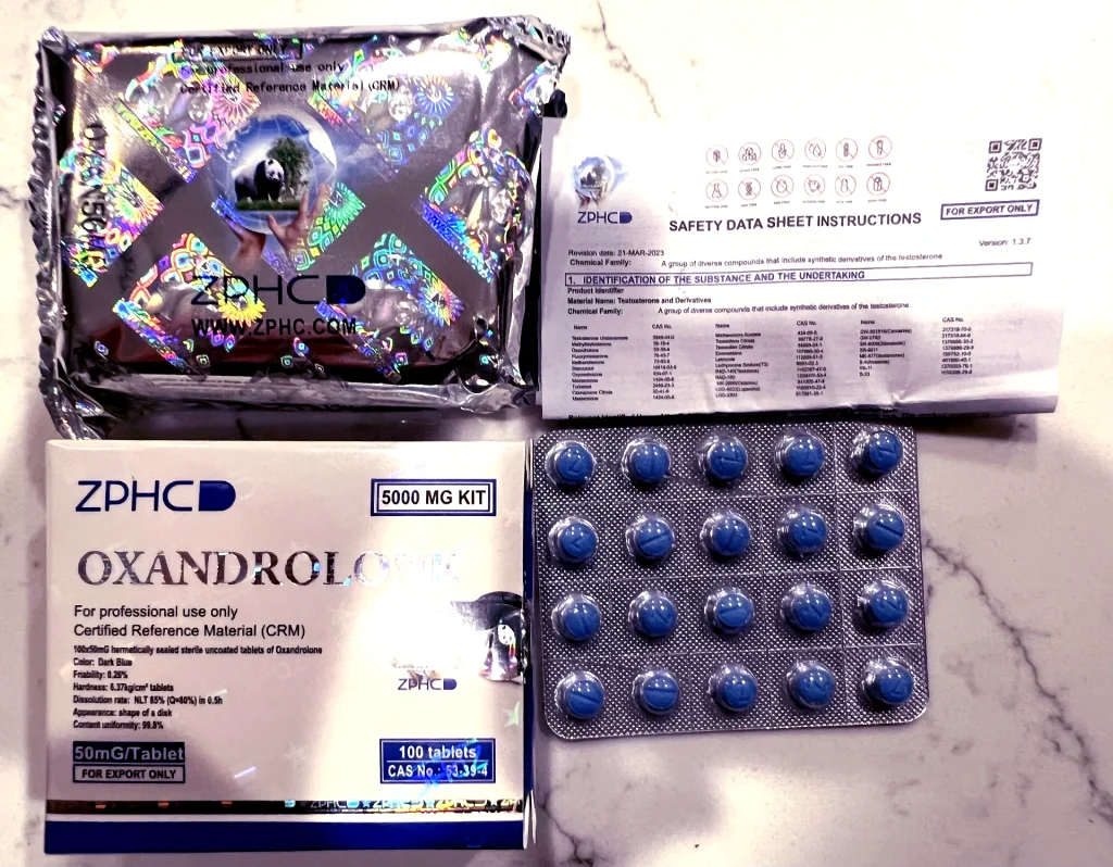 oxandrolone (anavar ) by ZPHC pharmaceuticals china