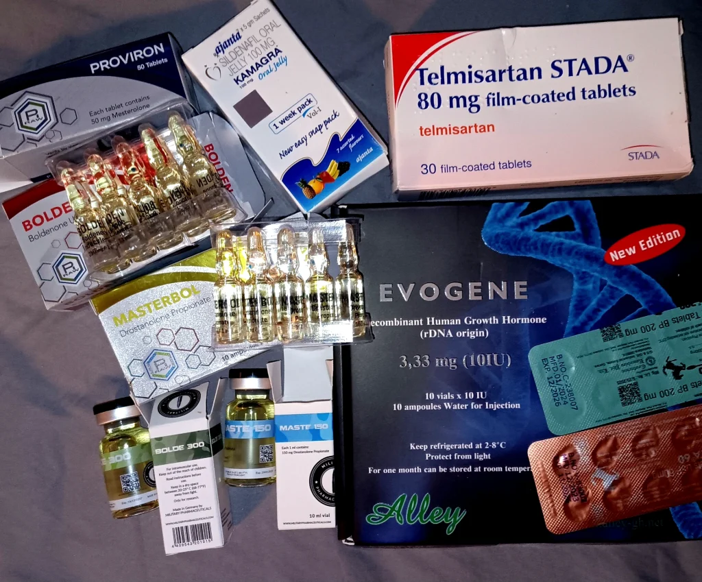 picture of various anabolic steroids